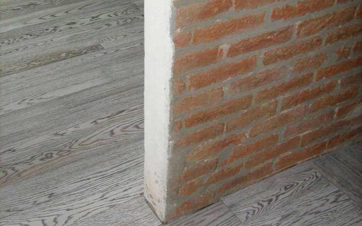 Two-layer wood flooring