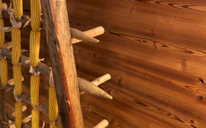 Thermo spruce matchboards